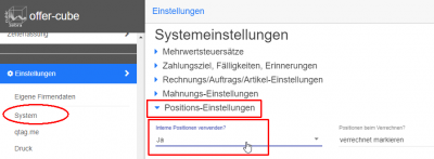 settings useOrderInternalPositions