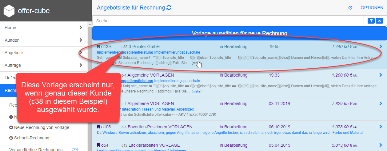 kundenspezifische Vorlage verwenden kundenspezifische Vorlage verwenden