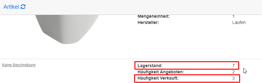 Lagerstand nach Bezahlen angepasst Lagerstand nach Bezahlen angepasst
